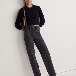 Madewell Perfect Vintage Wide-Leg Jean Windhaven Wash: Patch-Pocket Edition, 27